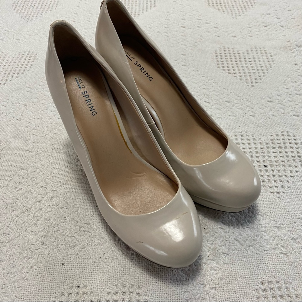 Call It Spring Nude Pumps (8) - Picture 2 of 11